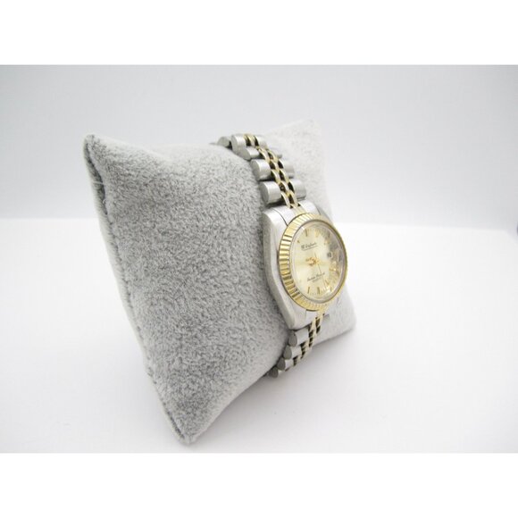 Women Dufonte Lucien Piccard Quartz Analog 2mm Round Watch (H660) "New Battery" - Picture 5 of 9